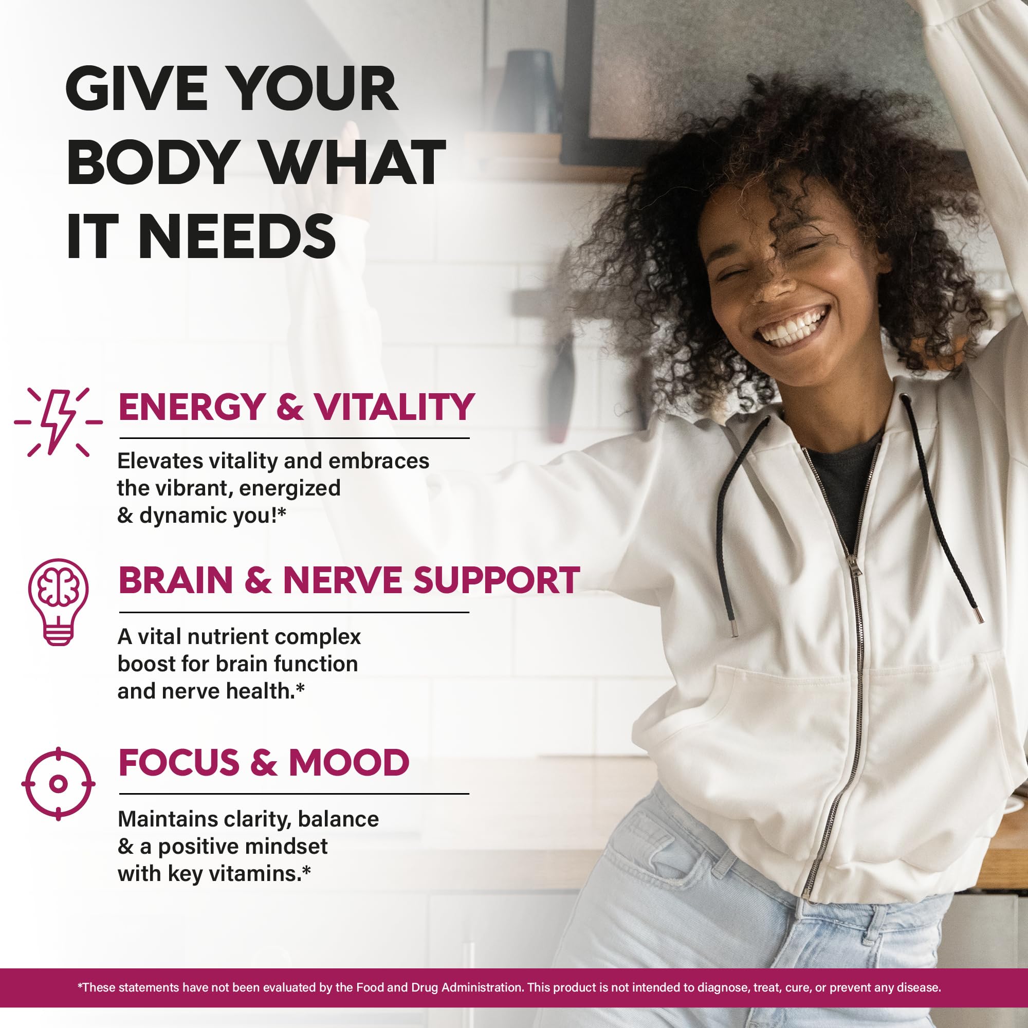 USDA Organic Vitamin B-Complex B5 Pantothenic Acid | B12 Methylcobalamin | B1 Thiamine | B6 Pyridoxine | B7 Biotin | B9 Folic | B3 Niacinamide - B Complex Liquid Drops, Made in USA Supplement, 4fl oz