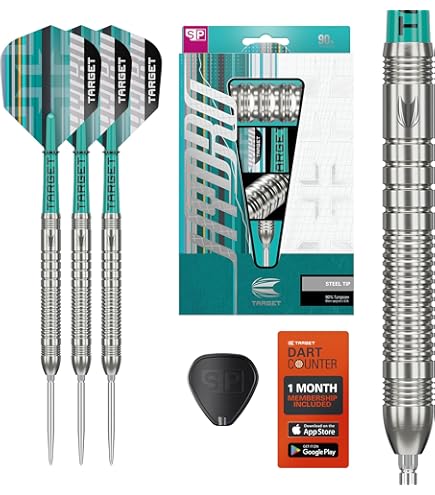 Target Darts Hydro Steel Tip Dart Set, 22G (Barrel 01) | 90
