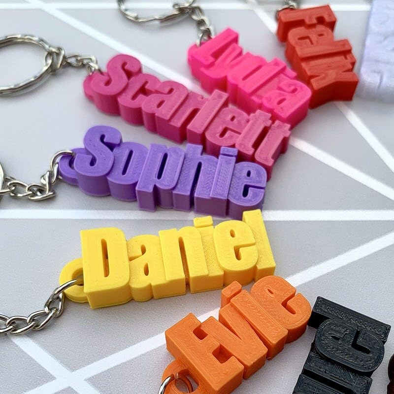 Personalised Keyring Keychain Amazon.co.uk Handmade