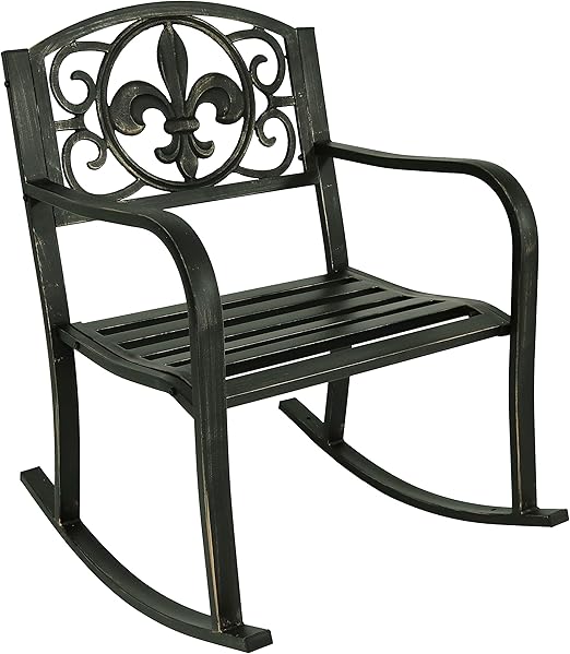 Amazon Com Sunnydaze Outdoor Patio Rocking Chair Deck And Porch