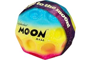 Waboba Moon Ball - 2.48" Rainbow Gradient - Outdoor Games Bouncy Balls for Kids And Adults - Kids Bouncing Ball Toys for Outd