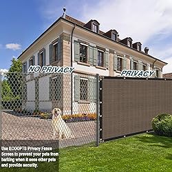 ECOOPTS 6'x6' Privacy Fence Screen Windscreen with