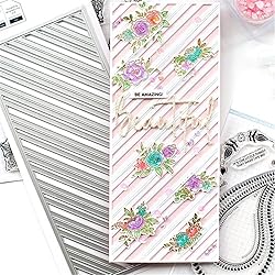 2 Sets Strips Rectangle Frame Dies for Card Making