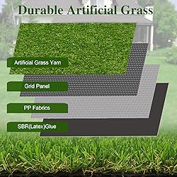 Weidear Artificial Turf Grass 3 ft x 5