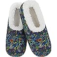 Snoozies Slipper Socks for Women Indoor, Cozy Sherpa-Lined Womens Slippers Non-Skid, Ladies Gifts