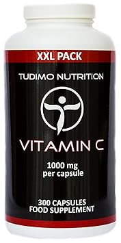 ? Vitamin C ? 1000 mg - 300 Stück (10 Monatsvorrat) an Schnell Auflösende Kapseln, mit je 1000mg an Hochwertigem & Reinem Asc