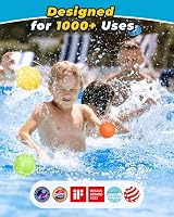 Smasiagon 8 PC Reusable Magnetic Water Balloons Latex Free Silicone view 3