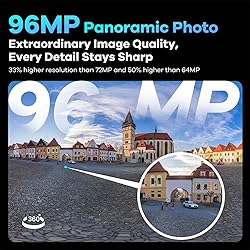 KanDao QooCam 3 Ultra 360 Action Camera, 10-Bit