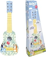 Lexibook Bluey My First Guitar for Children 53 cm 6 Nylon Strings K200BY
