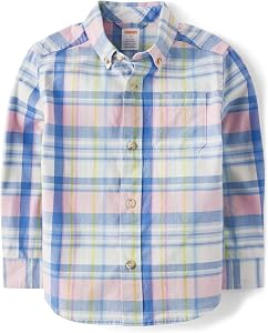 Gymboree Boys' and Toddler Long Sleeve Button Up Shirt