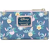 Loungefly Disney Stitch and Scrump Floral Bi-Fold Wallet