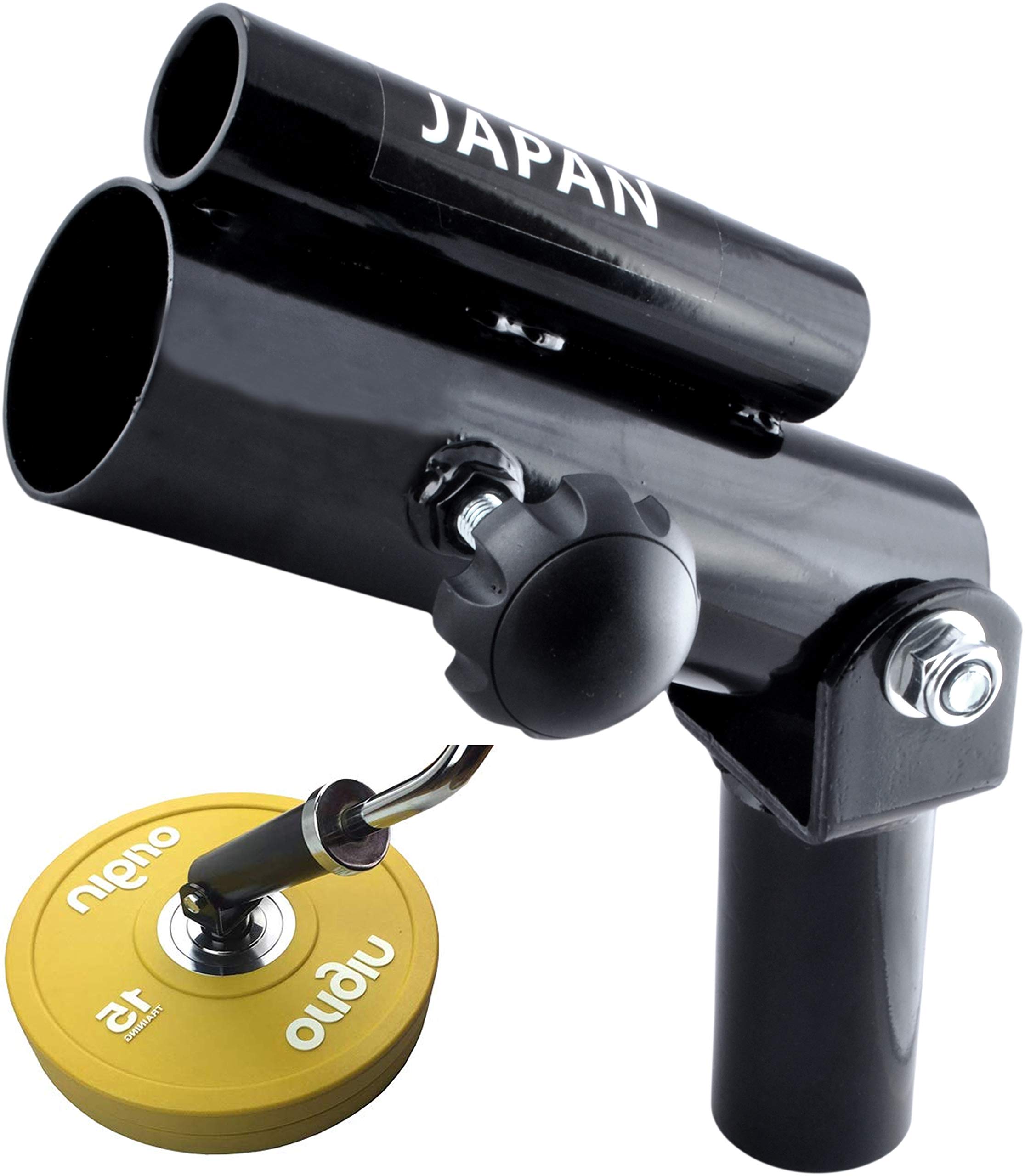 Senshi Japan Versatile T Bar Row Plate Post - Customizable, Durable, And 360-Degree Muscle Targeting For Ultimate Workouts, Versatile & Adjustable