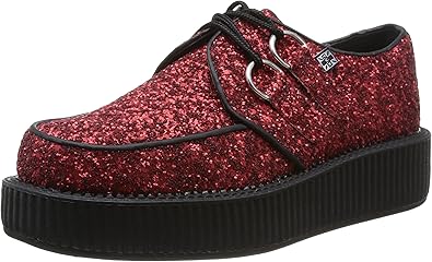 red creepers shoes