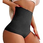Shapewear Thong Shapewear Tummy Control Thong Shapewear for Women Stomach Girdle Thong Body Shaper Seamless Underwear