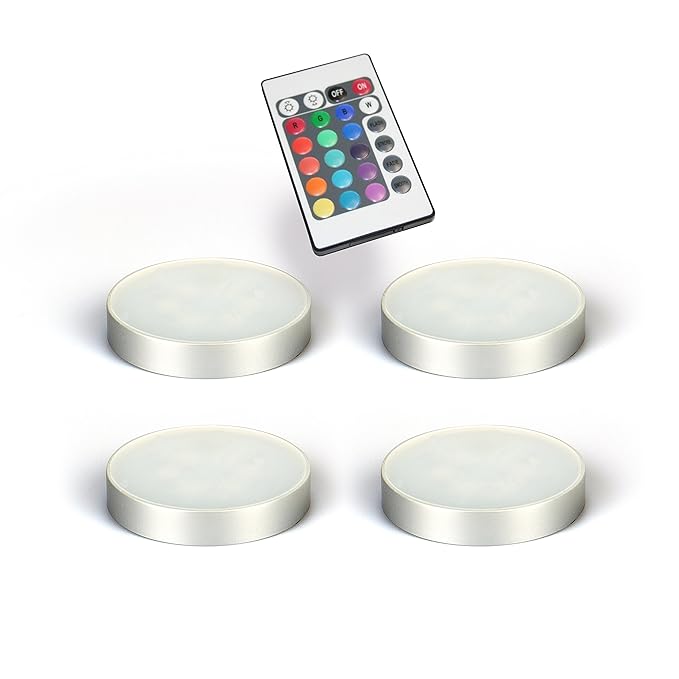 Müller-Licht LED Aufbauleuchte EEK C 7.5 W 230 V RGB 4 x 6 LED 57009