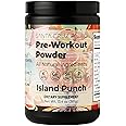 Santa Cruz Paleo Natural Pre Workout Powder, Island Punch, Keto Preworkout with Electrolytes Magnesium, Potassium, L-Citrulline, Caffeine Free, Sugar Free Drink Mix for Energy & Hydration, 30 Servings
