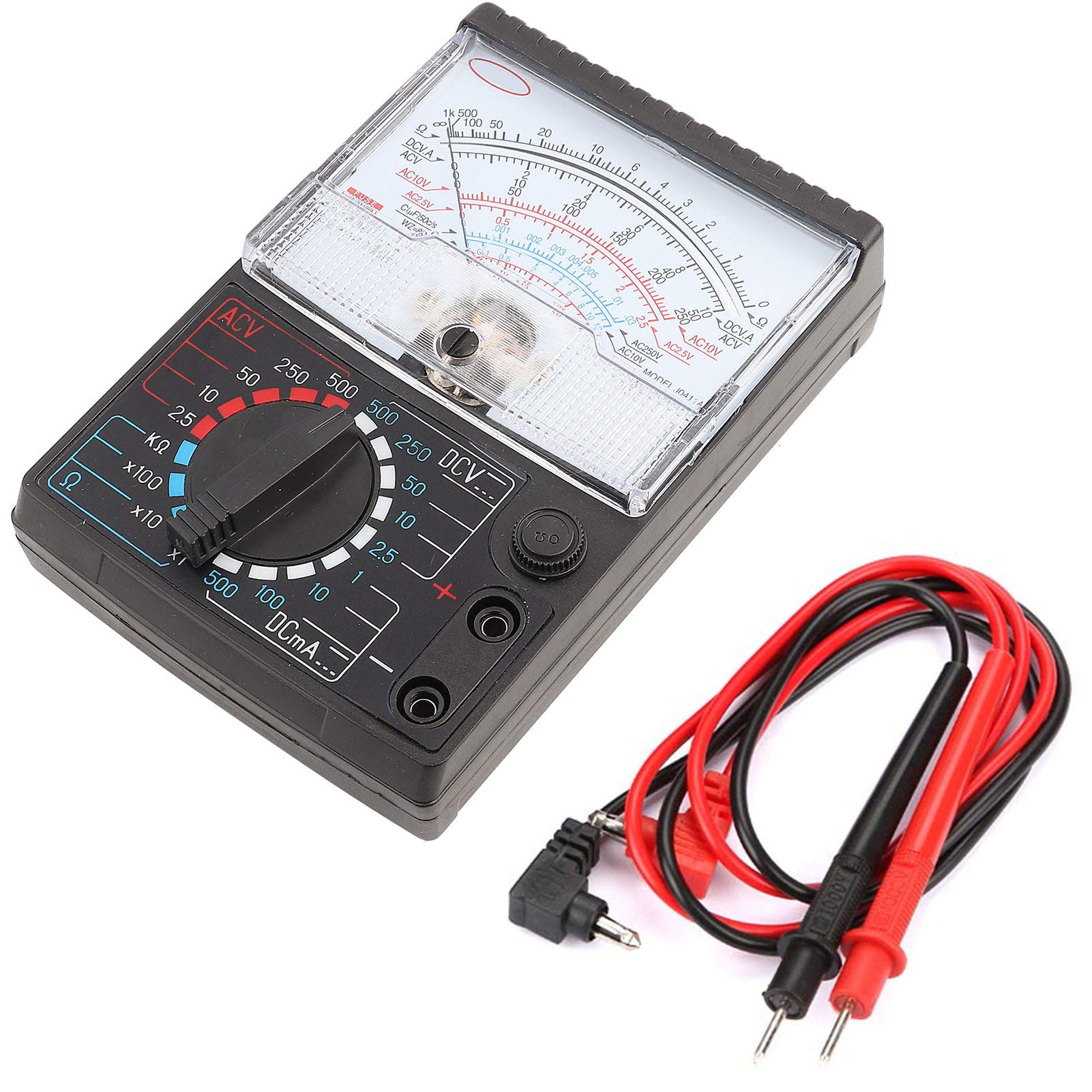 Multimeter Analog,Pointer Multimeter Tester Voltmeter Ammeter Ohmmeter AC DC Voltage Current Resistance Testing Digital Instrument
