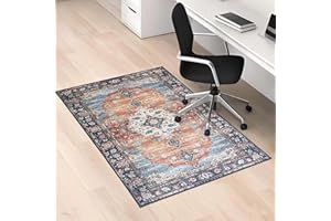 LYEMAT Office Chair Mat for Hardwood Floor, 36x48 inches Heavy Duty Desk Chair Mat for Hard Wood, Non-Slip Tile Floors Protector for Computer Chairs