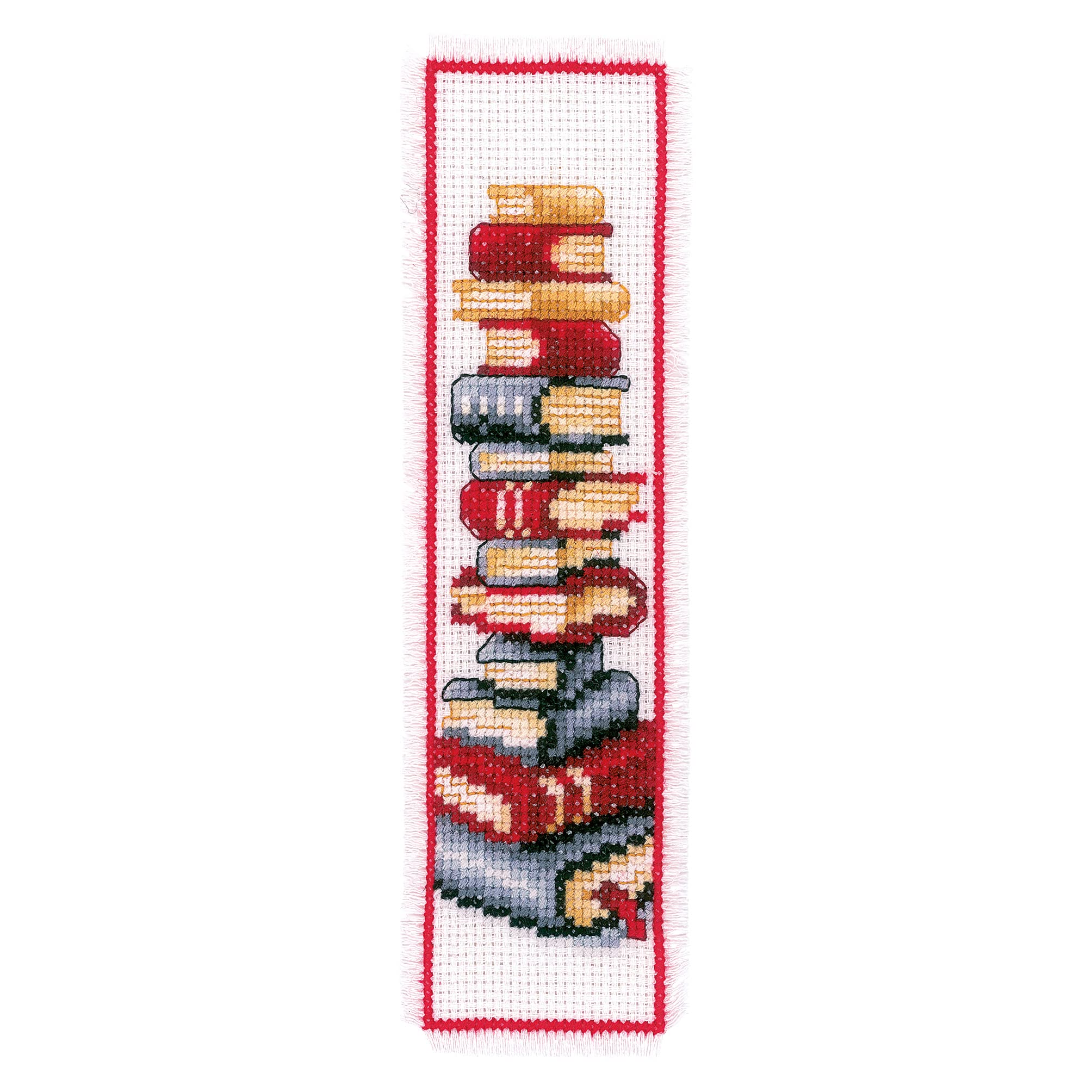 Vervaco Bookmark Books Counted Cross Stitch Kit, Multi-Colour