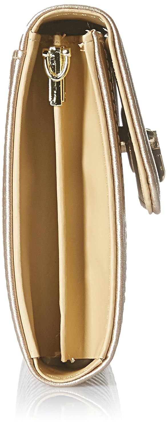 lino perros women's clutch (golden)