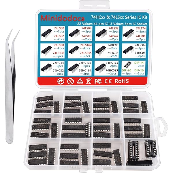 Kit 30 IC CMOS NOR Gates 4001 Serie - Per Circuiti Logici E Elettronica - Foto 12