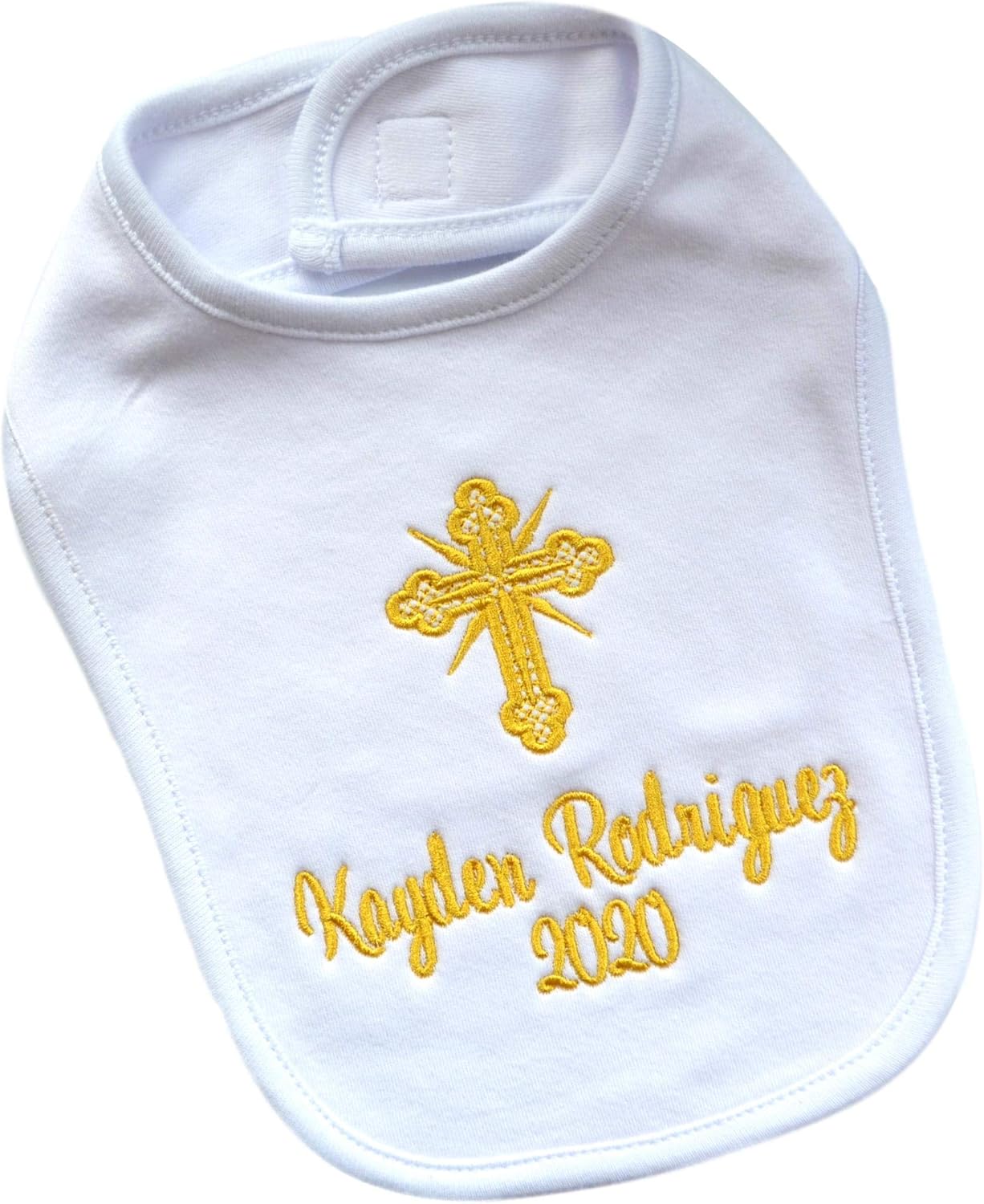 christening bibs personalized