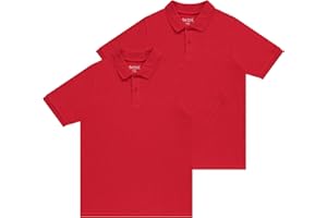 Sezzit Boys Polo 2-Pack: Premium Comfort and Timeless Style - Perfect for School, Playdates, Church, Birthdays.
