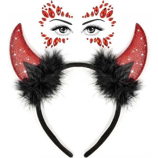 Devil Horns Cosplay Hair Clips Anime Power Cosplay Horns