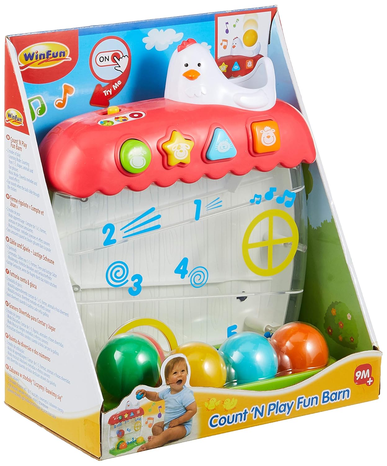 Buy Winfun Count N Play Fun Barn Multi Color Online At Low Prices