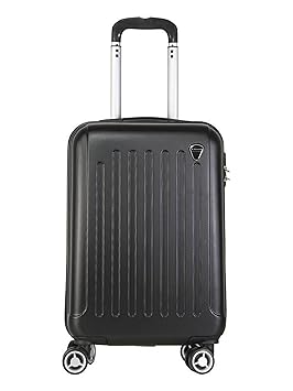 Giordano Polycarbonate 20 cms Black Hardsided Check-in Luggage (ABS917-BK20)