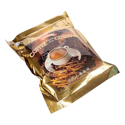 Amazon Com Gold Choice Ginseng Coffee 14 08 Ounce Instant Coffee Grocery Gourmet Food