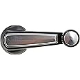 Dorman 76914 Window Crank Handle Compatible with Select Chevrolet / GMC Models, Black and Chrome