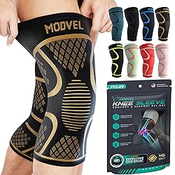 Modvel Knee Compression Sleeve for Knee Pain Relief