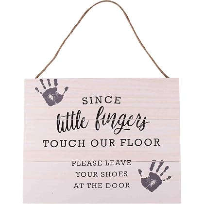 Amazon.com: Unframed Since Little Hands Touch Our Floor Sign, Please Remove  Shoes, Shoes Off Print, No Shoes Door Sign, Take Shoes Off Sign, Family  Decor 8 x 10 Inches Shimmer Art Paper :