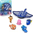 SwimWays Disney’s Finding Dory Mr. Ray’s Dive and Catch Game for Ages 5+ | Weighted Waterproof Figurines Sink and Encourage A