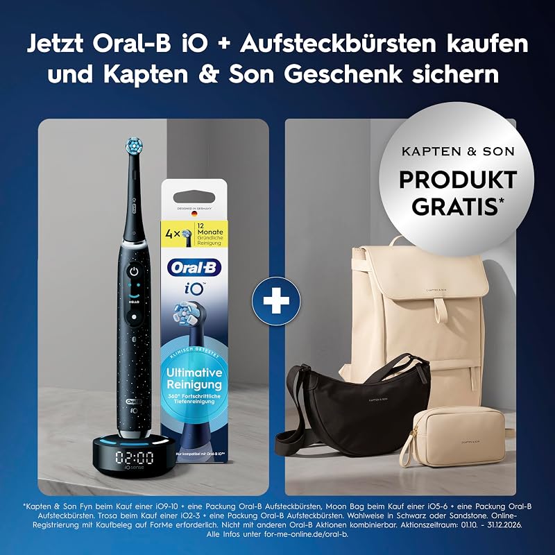iO Series 5 Elektrische Zahnbürste, Schwarz