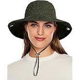 Waterproof Bucket Rain Hat for Women Wide Brim Summer UPF50+ Cowboy Sun Hat Men Foldable Soft Floppy Beach Hat