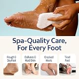 HartFelt Foot Scrub Sponge 6pk Callus Dead Skin Exfoliator Heel Toe USA view 4