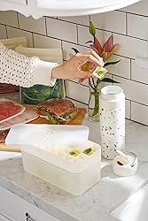 W&P Ice Box Silicone Ice Cube Tray with Lid