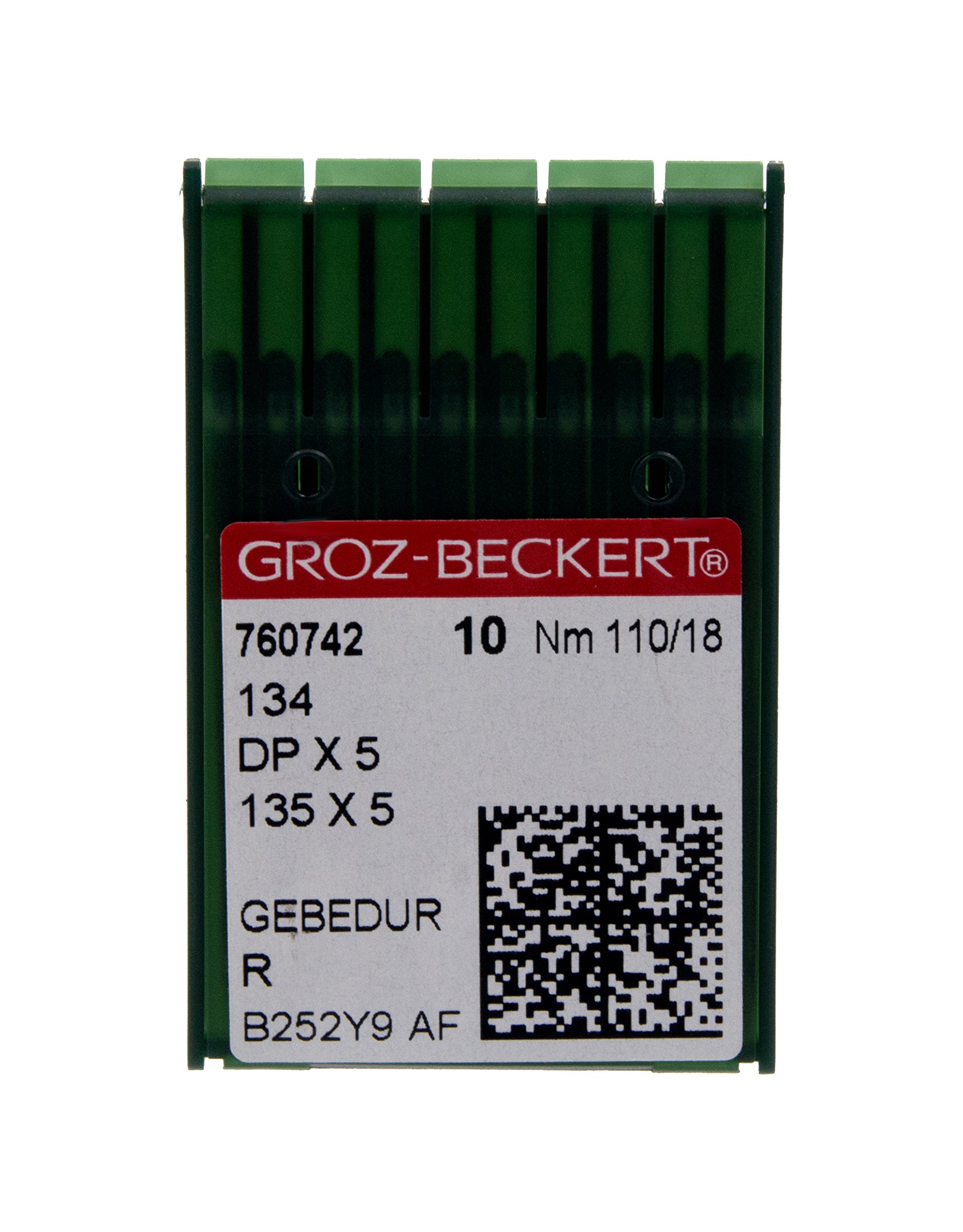 100 GROZ-BECKERT GEBEDUR 134 / 135X5 Titanium Quilting Machine Needles ( 4.0 (110/16))