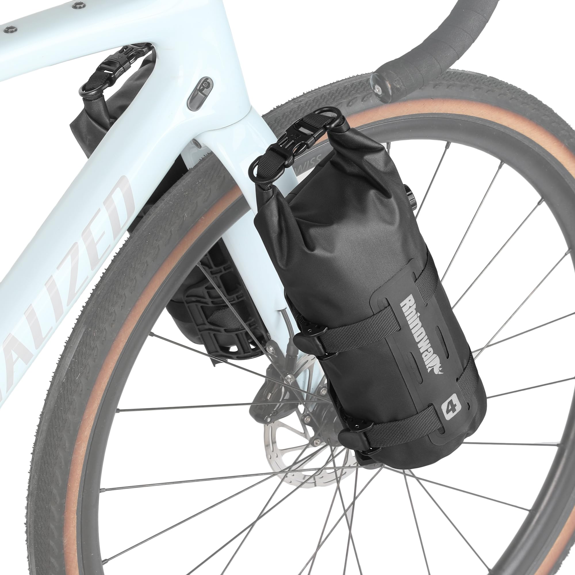 Rhinowalk Bicycle Rolltop Dry Bag 4/7L Waterproof Bikepacking Bag for Bicycle