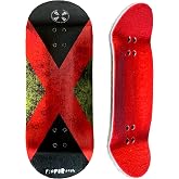 Noahwood Handmade Fingerboard Deck 97x35.5mm 6-Layer Color Maple Pro Deep Concave Creative Design Mini Skateboard