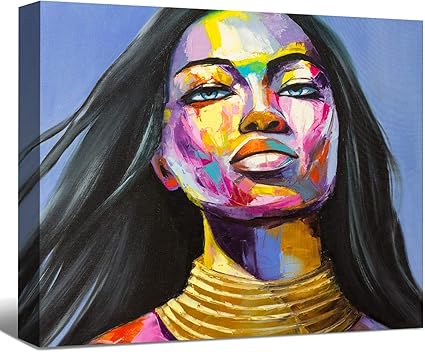 SENEW African American Wall Art Art para recámara, sala de estar