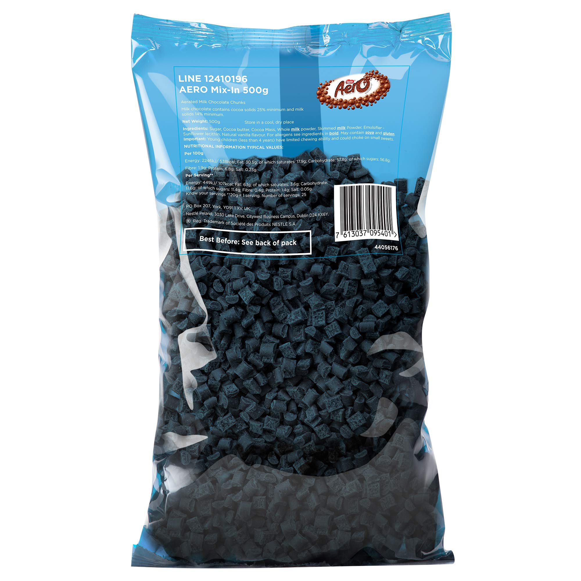 NESTLÉ Aero Mini Small Chocolate Bulk Mix Ins for Sundaes and Dessert Topping, 500 g