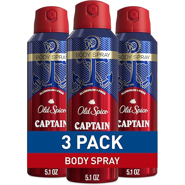 Old Spice Captain ドライスプレー ベルガモット5本セット専用 Amazon.com : Old Spice Aluminum Free Deodorant for Men, 24/7