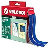 VELCRO Brand Colors | Blue Sticky Back Tape | 10ft