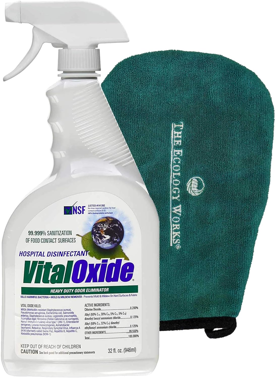 Vital Oxide Disinfectant, Deodorizer, Cleaner Kills Mold