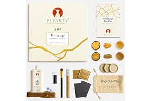 PLEARTY Kintsugi Repair Kit Food-Safe Linseed Resin Dishwasher-Proof (Advanced)