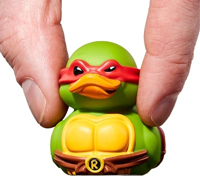 TUBBZ Raphael Mini Collectible Vinyl Rubber Duck Figure Official TMNT