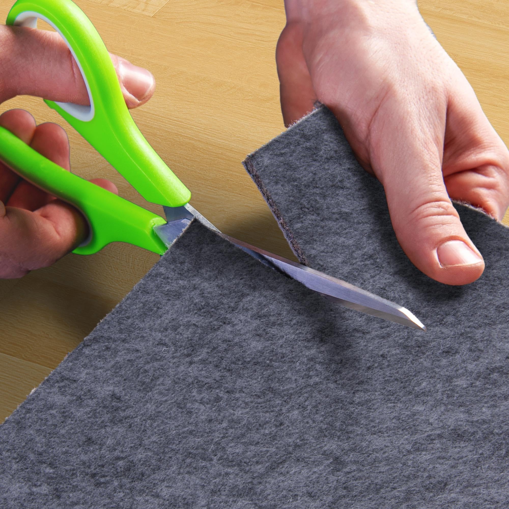 Unique Loom Uni-Luxe Dual Surface Felt and Rubber